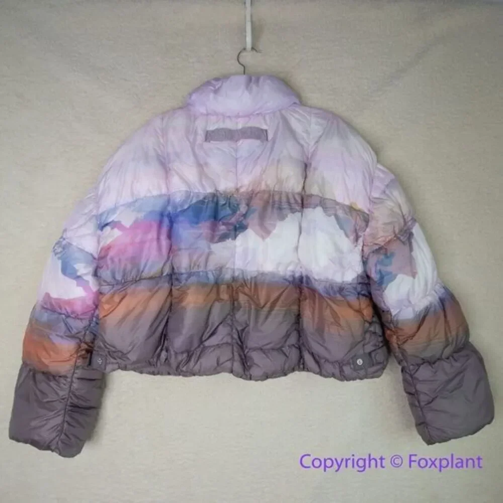 New! Free People Movement In A Bubble Shine Jacket,‎ size M